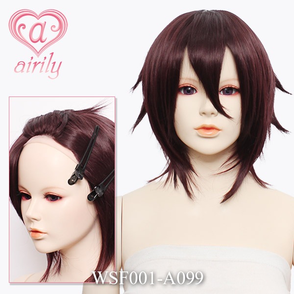 エアリー　ウィッグ　エンジェルストレート(フロントレース)　ココアブラウン Wig -コスプレ ウィッグ-/ロングウィッグ/エンジェルストレート