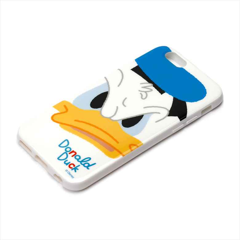 iPhone6S/6用TPUセミハードケース ドナルドPG-DCS036DND 取り寄せ商品 