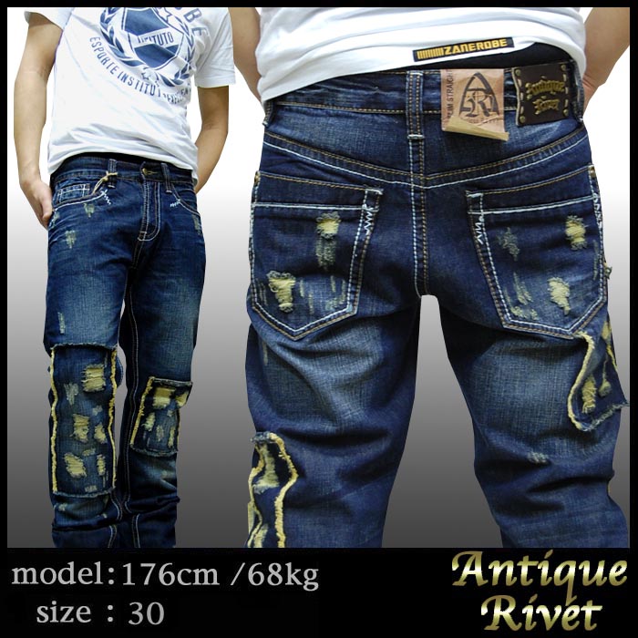 最終値下げ】22800円→8640円 Antique Rivet メンズ デニム JOSEPH  