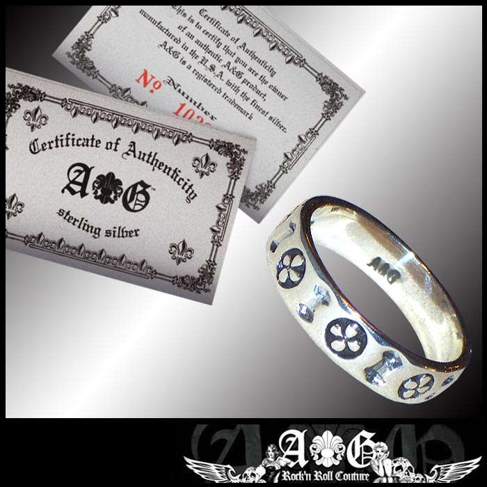 A&G リング A&G シルバー リング 1 A＆G RING 指輪 Sterling Silber 925