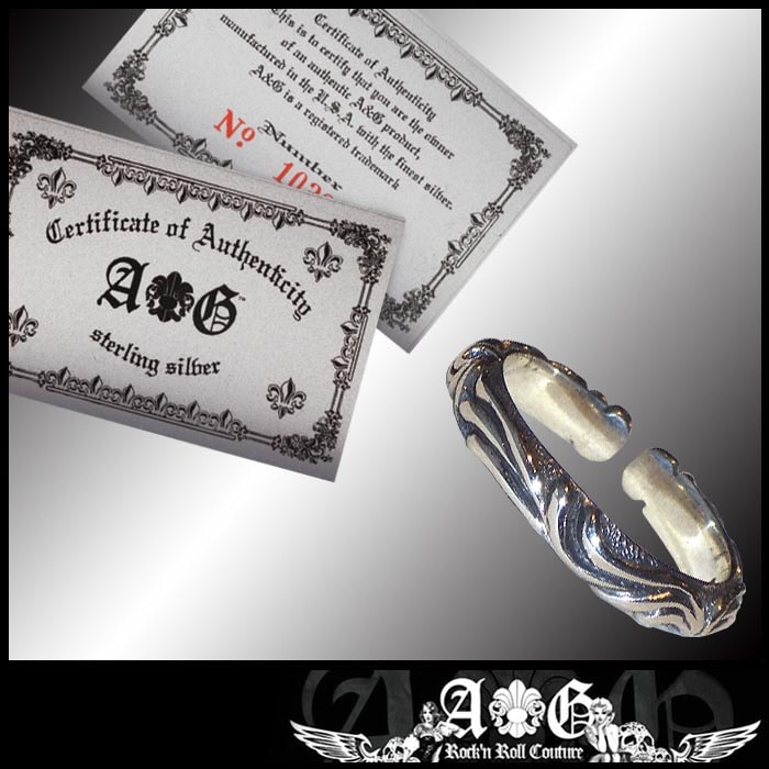 A&G フレア リリー リング シルバー SV925 リング シルバーリング メンズ シルバー925 指輪 シルバーアクセサリー