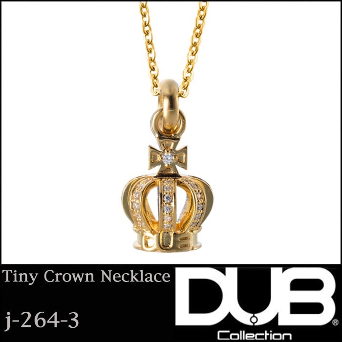 何でも揃う Collection DUB 即納 再入荷なし ネックレス Crown Tiny アクセサリー