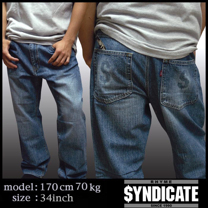 ライムシンジケート デニム サイズ34 ジーンズ
