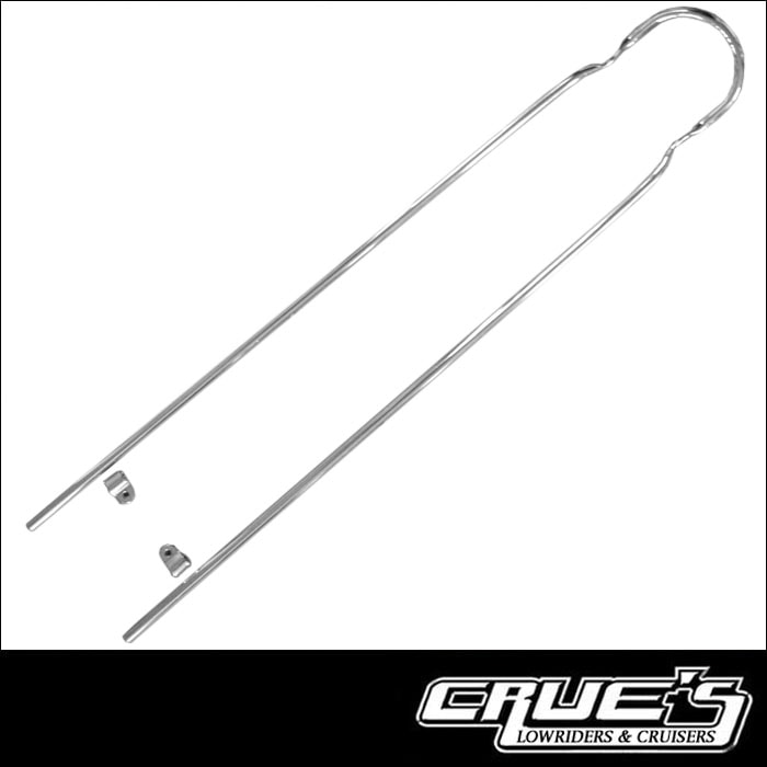 26インチ対応】 シーシーバー クローム メッキ 