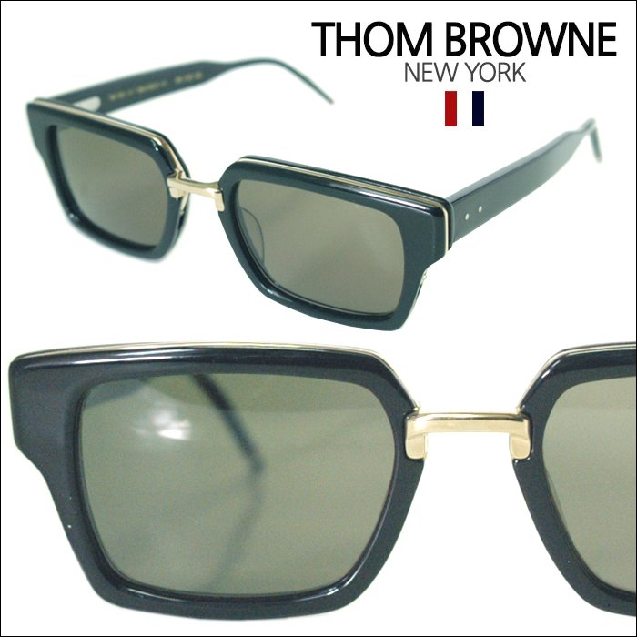 トムブラウン THOM BROWNE メガネ サングラス TB-703-A-T-BLK