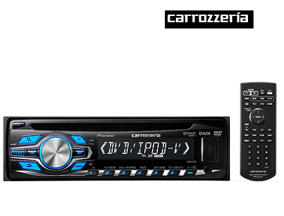 カレント｜【carrozzeria】1DIN DVD/CD+USB/iPodデッキ DVH-570