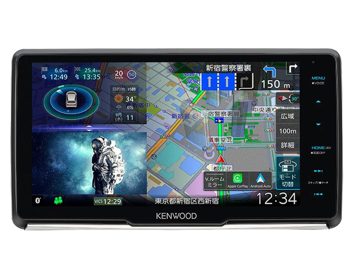 KENWOOD MDV-D711W カーナビ 【公式通販】