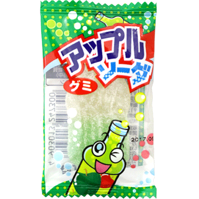 SALE】【卸価格】【やおきん】20円 アップルソーダグミ（30個入