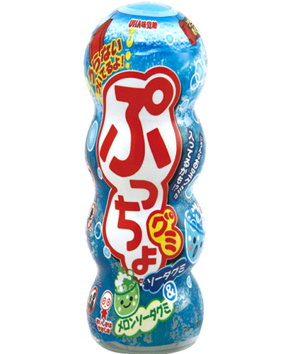 SALE】【卸価格】【UHA味覚糖】120円 ぷっちょグミ ソーダ（10個