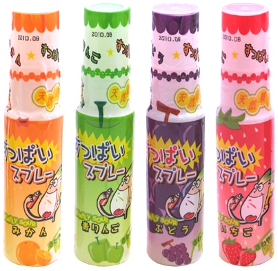 SALE】【卸価格】【やおきん】80円 すっぱいスプレー〈フルーツ