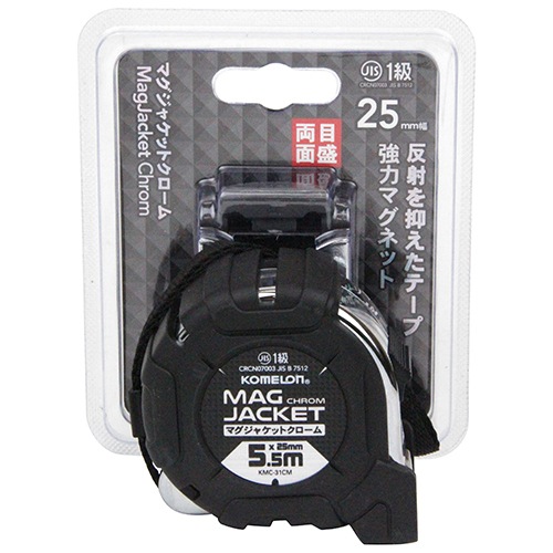 スーパーマチックM 使用数回　美品 5.5H46X コンベックス ラバー付 モノタロウ メートル 片面目盛