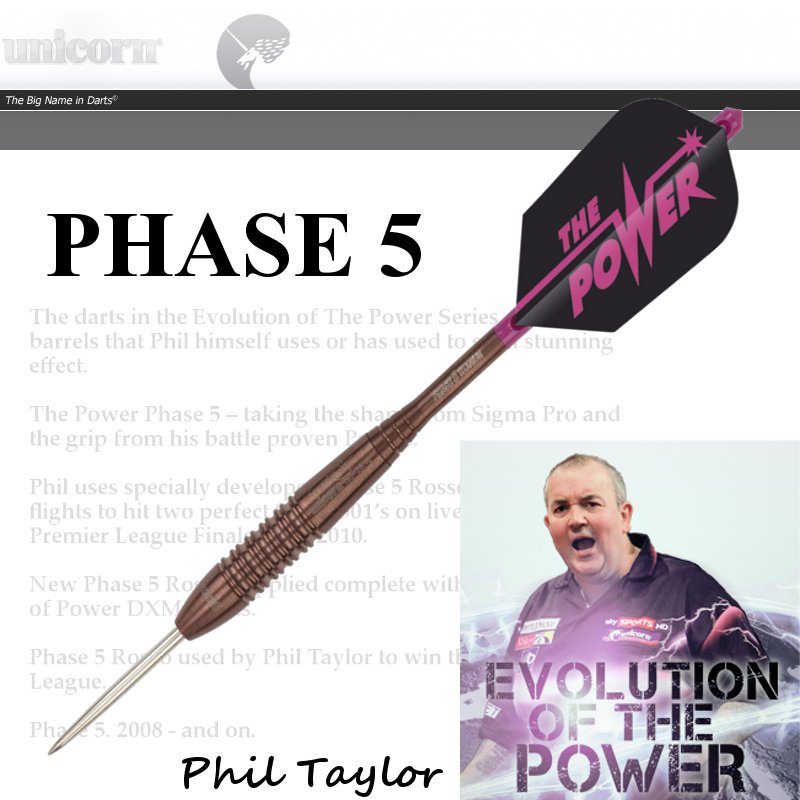 ダーツ unicorn PHASE5 シャフト Unicorn ユニコーン Phase5 サイドローディング