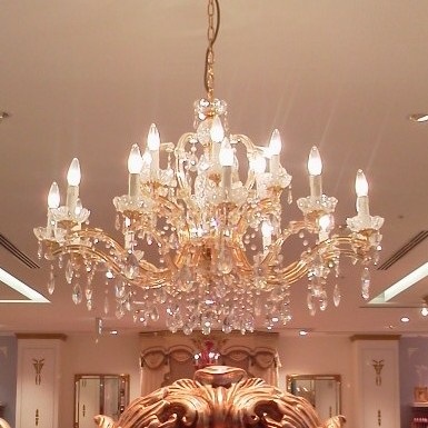 シャンデリアGOLDイタリア輸入高級家具-JESUS DIAMANTE [ジーザスディアマンテ]