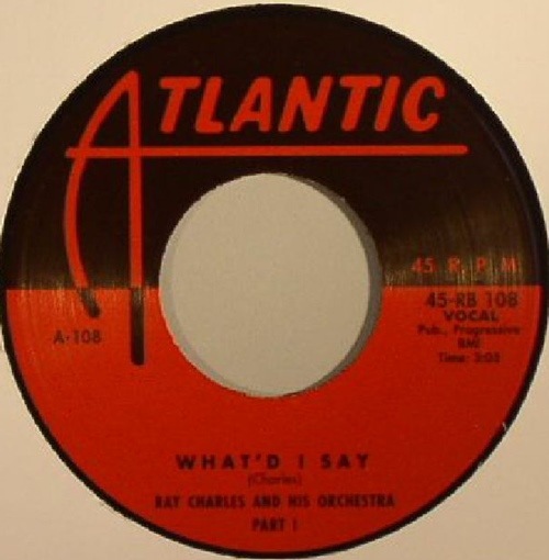 Ray Charles 限定版　シリアルナンバー入り レイ・チャールズ RAY CHARLES ホワッド・アイ・セイ（何と言っ