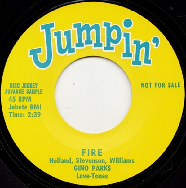 Gino Parks / Fire/ For This I Thank You | 50's-60's ／Oldies