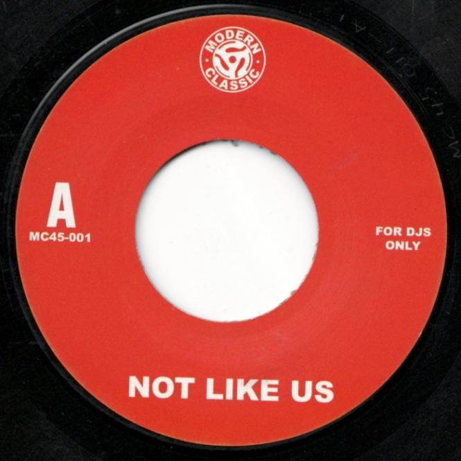 Kendrick Lamar Not Like Us 7インチ 新品 - メルカリ