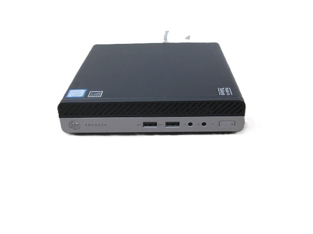 中古】hp ProDesk 400 G4 DM (i5 8500T/8GB/256GB SSD/Win11 Pro)