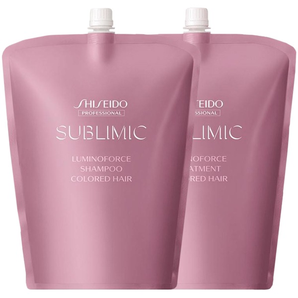 サブリミック　ルミノフォース　シャンプー　トリートメント1800ml SET 資生堂 サブリミック ルミノフォース シャンプー 1800ml +