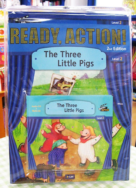 洋書 絵本 三匹のこぶた Disney THREE LITTLE PIGS 英語