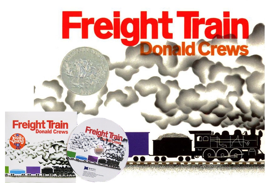 ビッグブック＆CDセット Freight Train | CDつき英語絵本,ビッグ