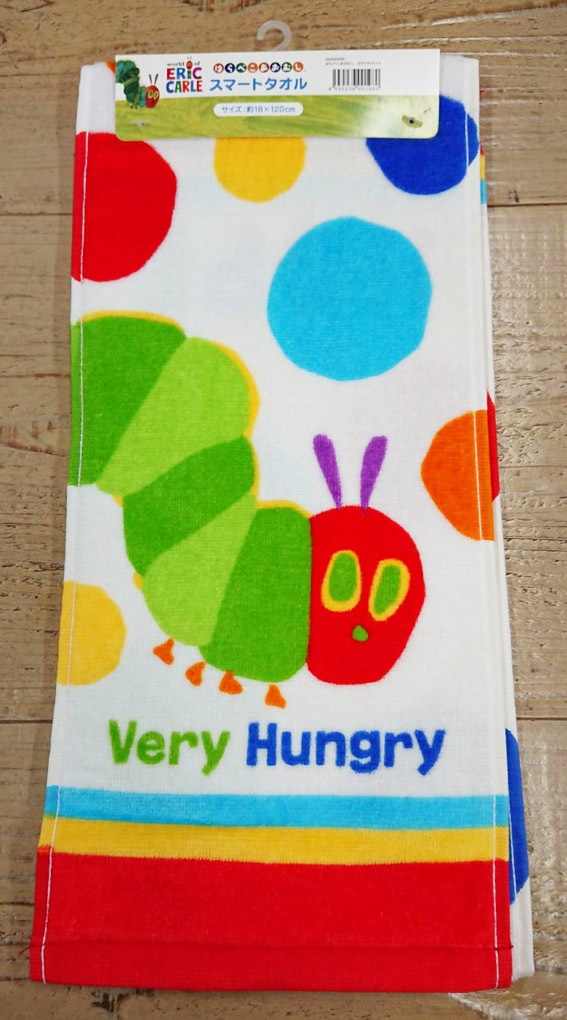 はらぺこあおむし スマートタオル カラフルドット | はらぺこあおむし  