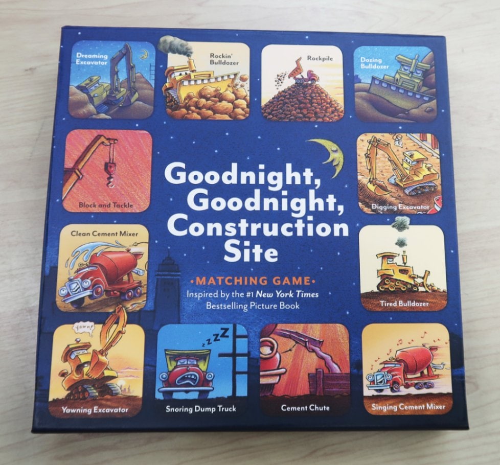 メモリーゲーム Goodnight, Goodnight Construction Site