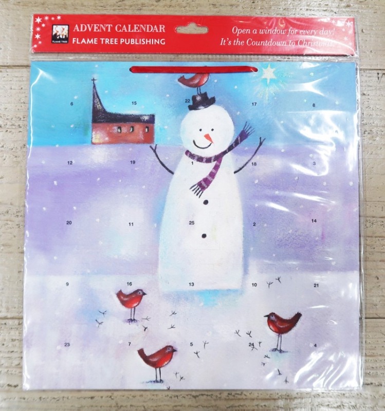 アドベントカレンダー Snowman and Robin advent calendar