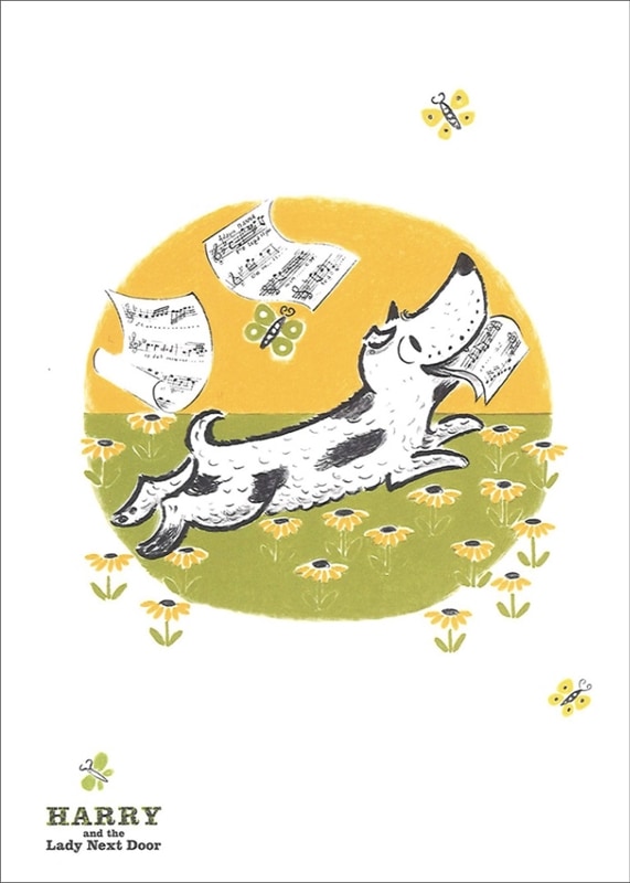 どろんこハリー ポストカード 楽譜 | カテゴリーでさがす,グッズ