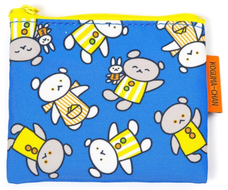 こぐまちゃん ポケットティッシュポーチ ブルー