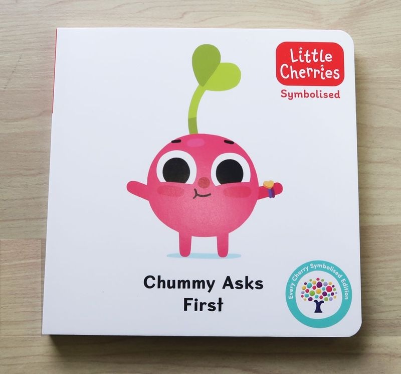 YC 英語　子供　本 PO やさしく読める！絵文字ボードブックシリーズ Chummy Asks First