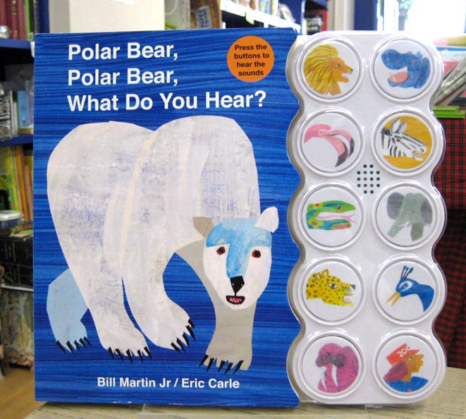 ★お値引き中！Eric Carle★大型英語絵本2冊　Polar Bear他 Amazon | Polar Bear, Polar Bear, What Do You Hear? (Brown