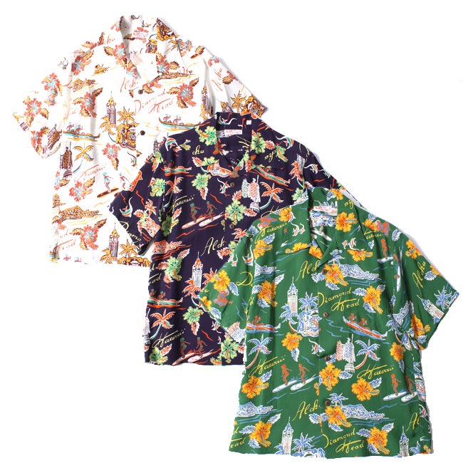 サンサーフ】アロハシャツ ALOHA HAWAII[SS38313]通販正規取扱