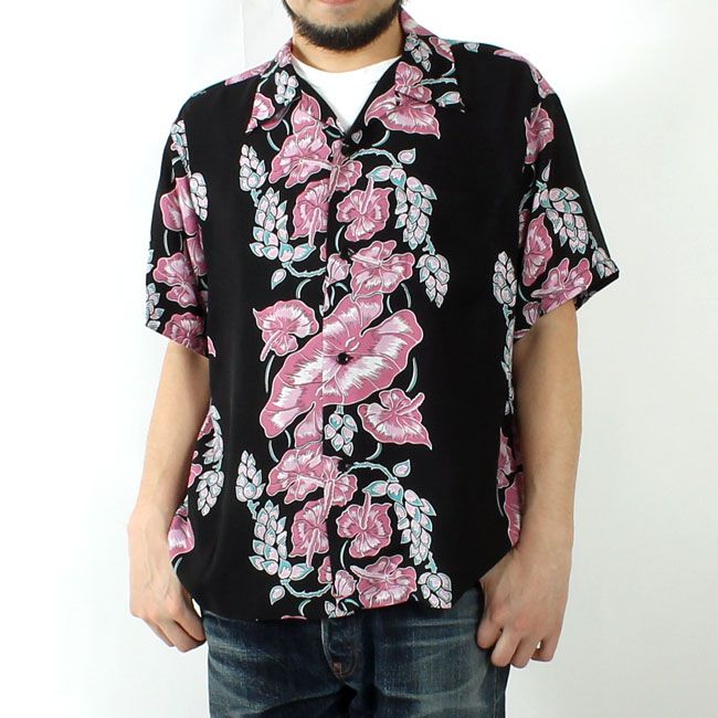 SUN SURF(サンサーフ) アロハシャツ ISLAND FLOWER CHAIN