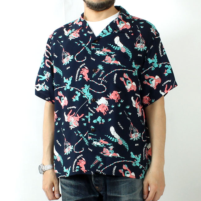 美品 ロンハーマン×ニックターナー アロハシャツ SUN SURF(サンサーフ) アロハシャツ PANIOLA TOW / SS39420