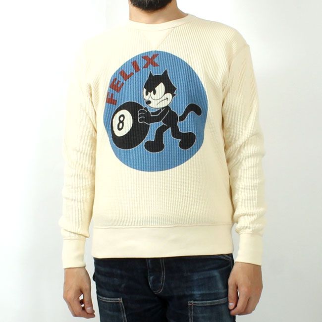 TOYS McCOY(トイズマッコイ) ビッグワッフルクルーネックロンT