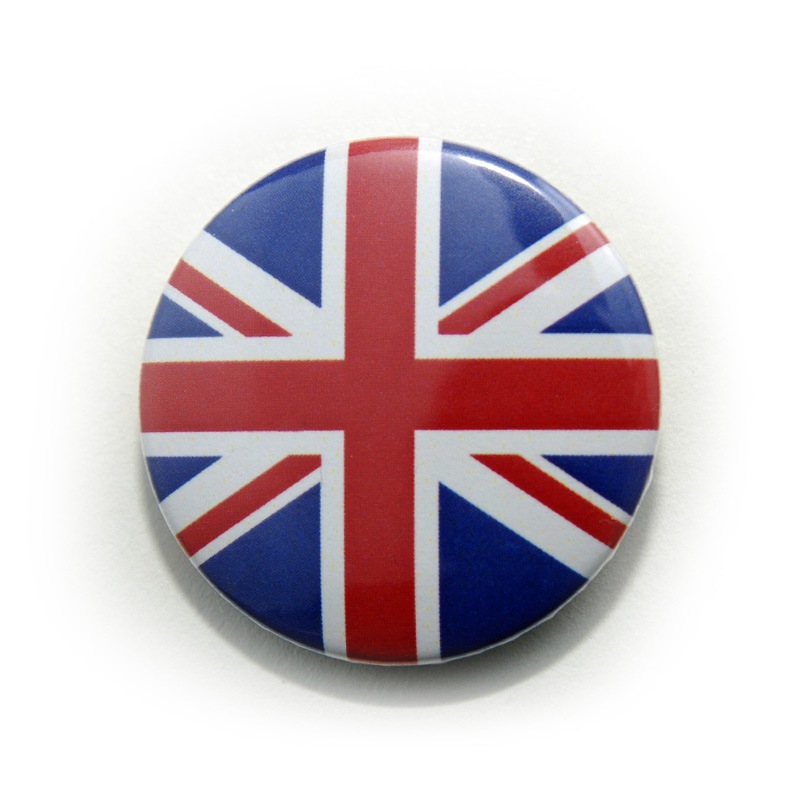 ユニオンジャック　缶バッジ　3cm 新品未使用　イギリス　国旗 ユニオンジャック缶バッジ3cm 新品未使用イギリス国旗
