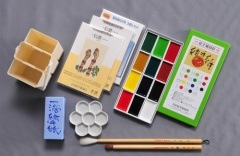 手紙を書く婦人　ミニ絵画 手紙を書く婦人と召使 | ｜正光画廊