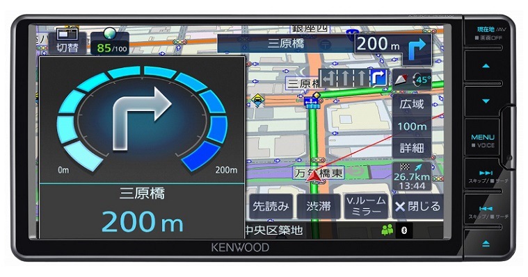6♪ MDV-D407BT 多言語 KENWOOD ケンウッド カーナビ ナビ 6♪ MDV