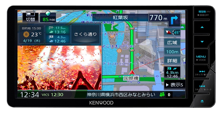 ケンウッド 彩速ナビ MDV-S710W | カー用品,カーナビ,ケンウッド  