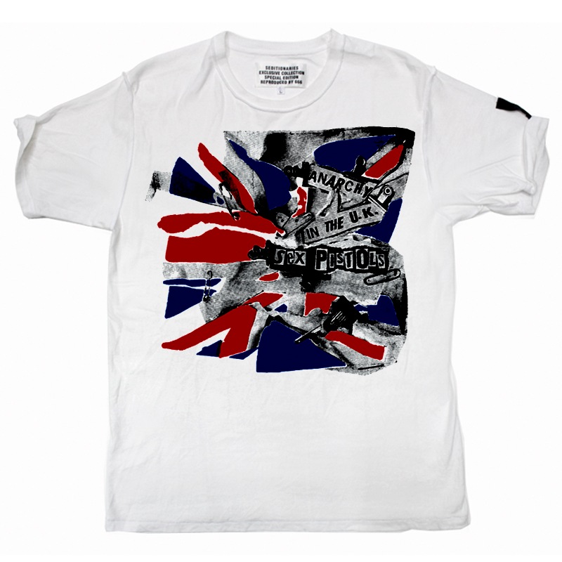 Tシャツ ANARCHY FLAG(セディショナリーズ)｜『666』パンクロック  