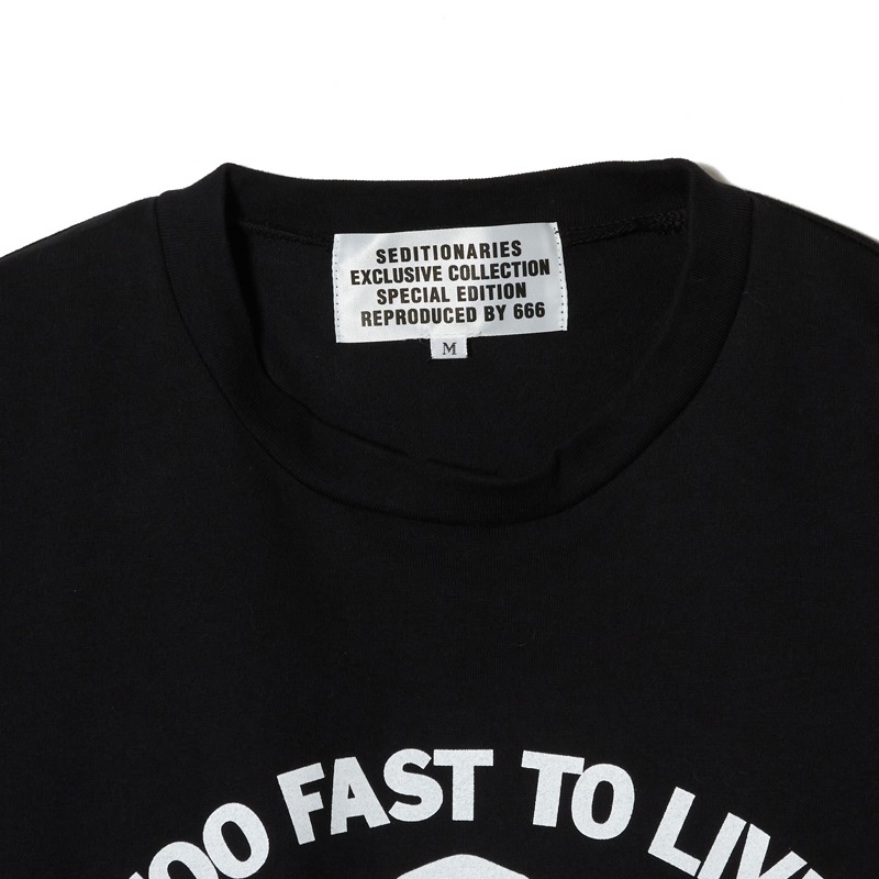 TシャツL/S TOO FAST TO LIVE～(セディショナリーズ)｜『666