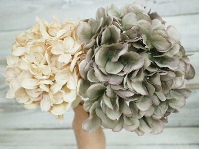 秋色紫陽花(ラベンダー)|おしゃれなフェイクグリーン・人工観葉
