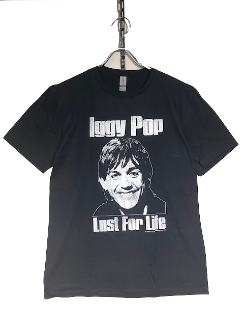 MUSIC】IGGY POP LUST FOR LIFE -BLACK- | 【T SHIRTS