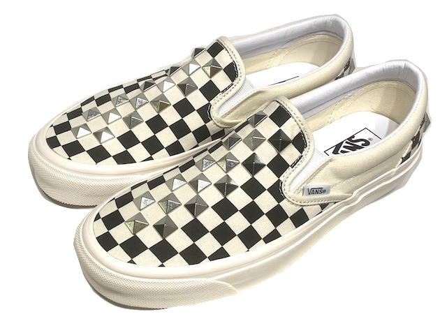 VANS ANAHEIM FACTORY】CLASSIC SLIP ON -STUD CHECK