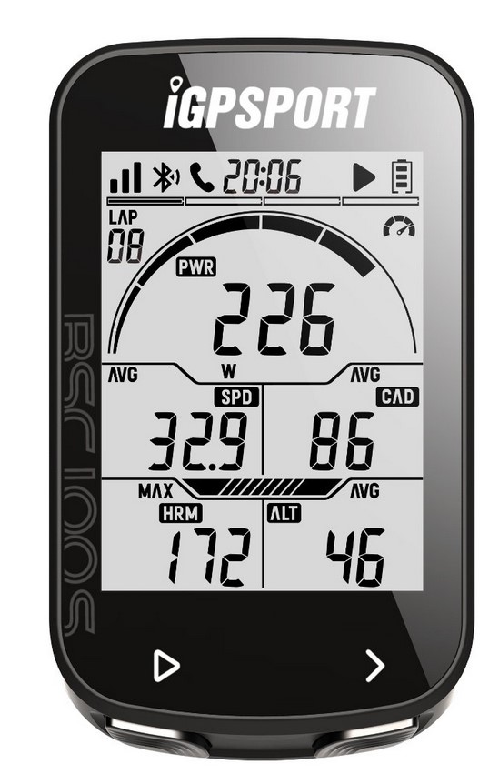 CYCPULS BS100S サイクルコンピューター iGPSPORTBSC100S GPS サイクルコンピュータ 低価格 多機能