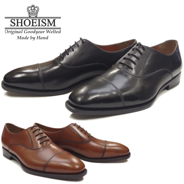 SHOEISM（シューイズム） ストレートチップ 楽天市場】SHOEISM シューイズム 本革 本革底 バルモラル
