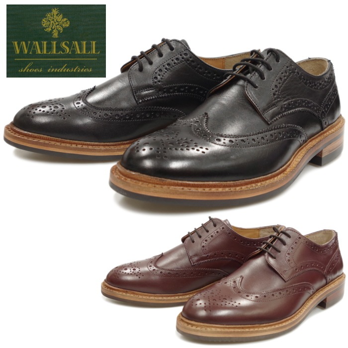 WALLSALL ウォールソール 170-40 ウィングチップシューズ