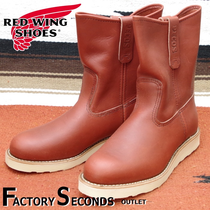 RED WING 8866 【US7.0/25.0cm】 【シリアルなし】 【正規アウトレット品】 レッド・ウィング 現物画像 ファクトリーセカンド ペコス-フットモンキー公式通販サイト 上野アメ横靴の専門店