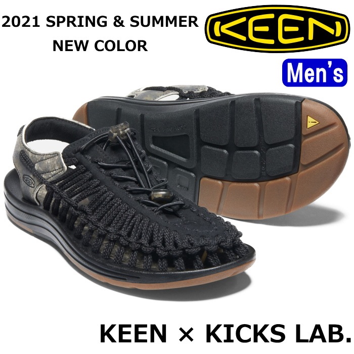 KEEN ユニーク　ブラック スポーツサンダル lowtex_1014097