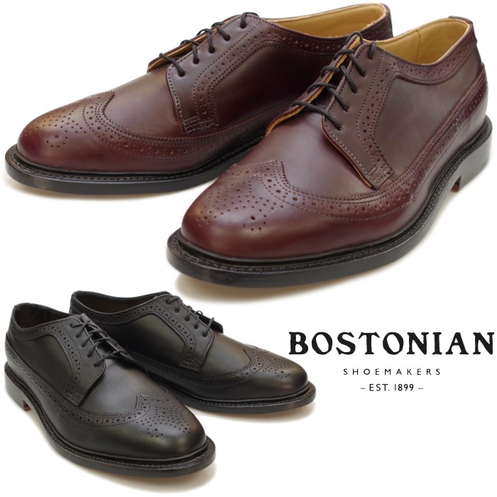 アメリカ Bostonian Wingtip ドレス　スムース9.5DB アメリカ Bostonian Wingtip ドレススムース9.5DB
